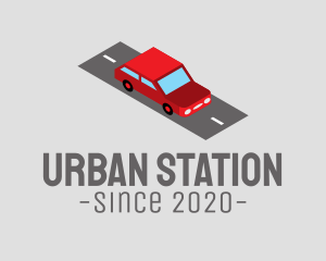 Station - Highway Car Service logo design