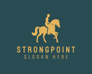 Horseback Riding Equestrian Logo