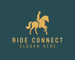 Horseback Riding Equestrian logo design