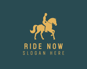Horseback Riding Equestrian logo design