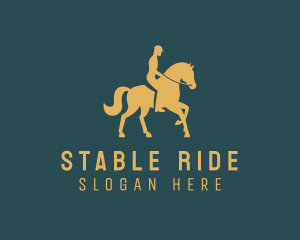 Horseback Riding Equestrian logo design