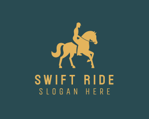 Horseback Riding Equestrian logo design