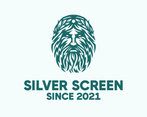 Oldman - Green Zues Silhouette logo design