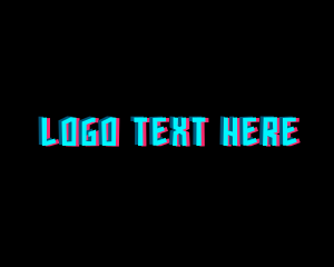 Generic - Modern Neon Wordmark logo design