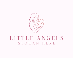 Pediatric Baby Childcare logo design