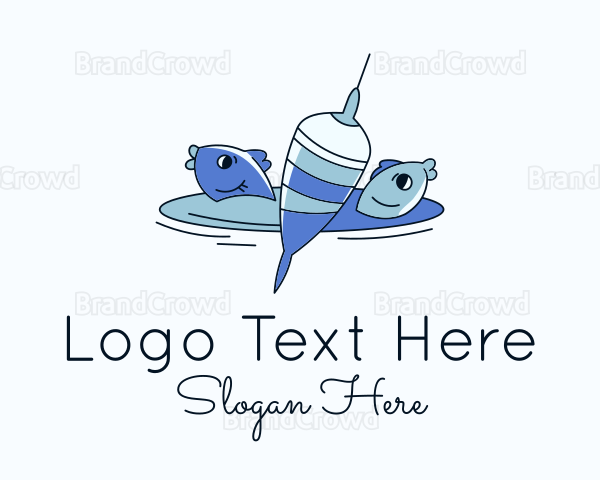 Floater Lure Fish Logo