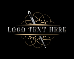 Thread - Fashion Needle Sewing logo design