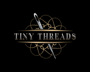 Fashion Needle Sewing logo design