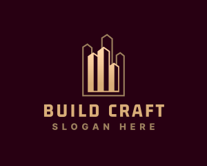 Building Architecture Construction logo design