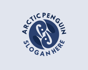 Penguin - Wild Penguin Animal logo design