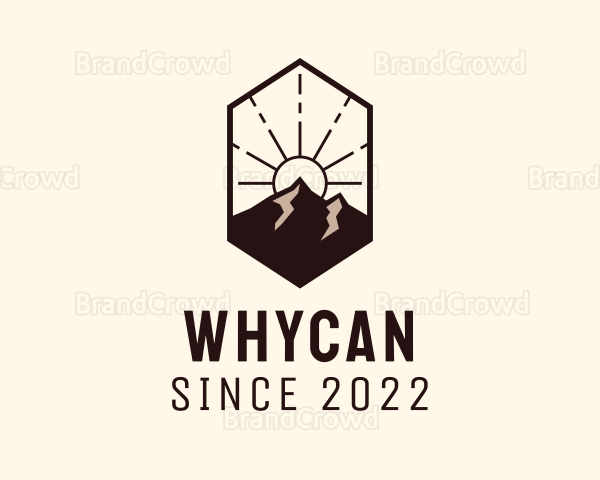 Outdoor Mountain Exploration Logo