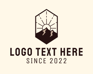 Trek - Outdoor Mountain Exploration logo design