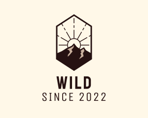 Outdoor Mountain Exploration logo design