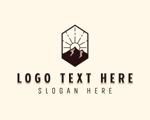 Mountaineer - Outdoor Mountain Exploration logo design