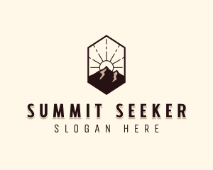 Mountaineer - Outdoor Mountain Exploration logo design