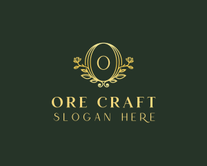 Organic Flower Spa logo design