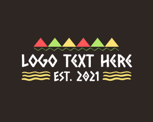 Tribal - Native Tribal Wordmark logo design