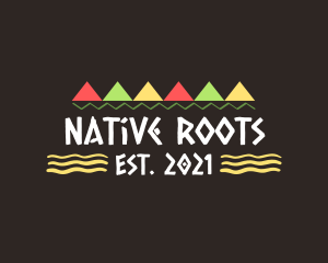 Native - Native Tribal Wordmark logo design