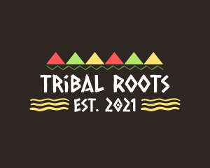 Native Tribal Wordmark  logo design