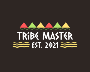 Native Tribal Wordmark  logo design