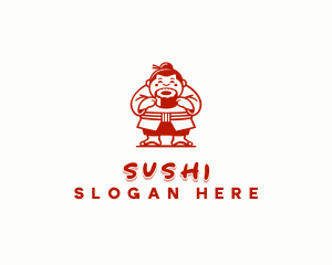 Sumo Sushi Cuisine logo design