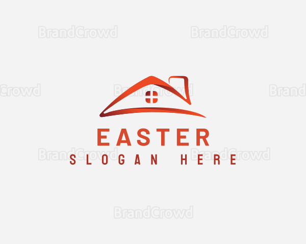 Real Estate Home Contractor Logo