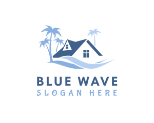 Blue Summer Home logo design