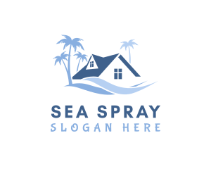 Blue Summer Home logo design