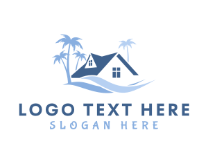 Summer - Blue Summer Home logo design