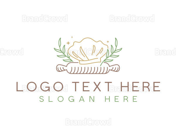Pastry Cooking Chef Logo
