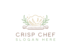 Pastry Cooking Chef logo design