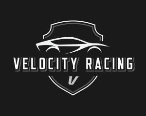 Car Racing Vehicle logo design