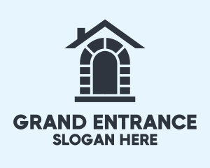 Entrance - Welcome Home Door Doorway logo design