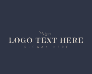 Classic - Elegant Leaf Business logo design