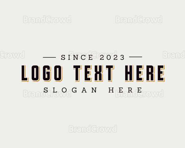 Modern Business Brand Logo