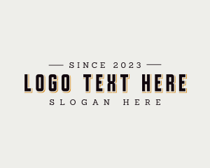 Wordmark - Modern Business Brand logo design