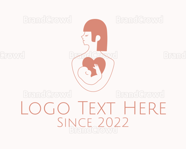 Pink Maternity Pediatric Logo