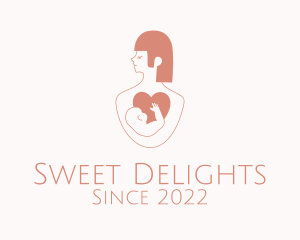 Pink Maternity Pediatric  logo design