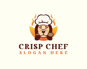 Chef Dog Pet logo design