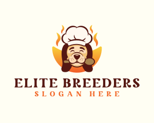 Chef Dog Pet logo design