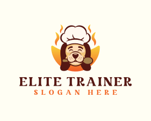 Chef Dog Pet logo design