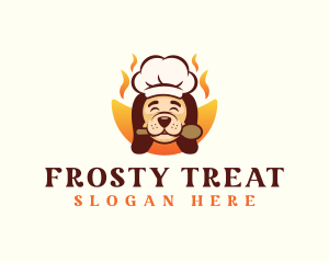 Chef Dog Pet logo design