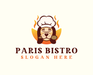 Chef Dog Pet logo design