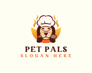 Chef Dog Pet logo design