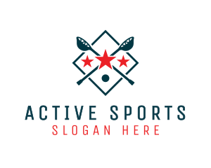 Sports - Lacrosse Sport Shield logo design