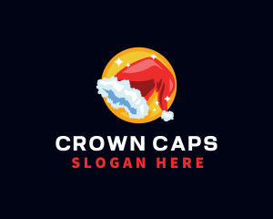 Headgear - Santa Hat Christmas logo design