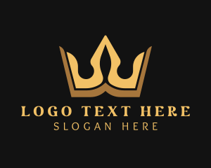 Tiara - Deluxe Crown Accessory logo design