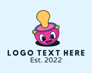 Mascot - Cute Mascot Pacifier logo design