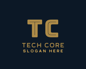 Digital Cyber Technology logo design