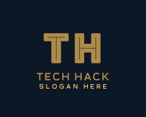 Digital Cyber Technology logo design